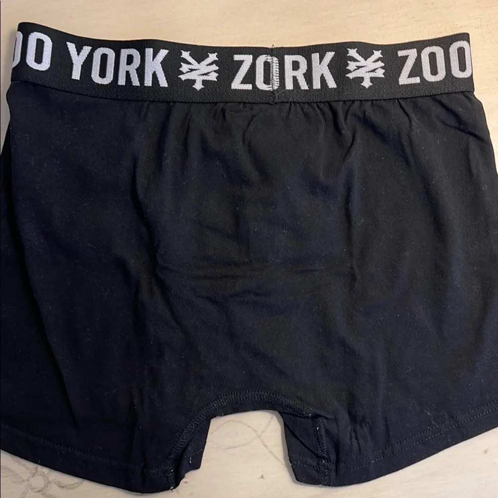 Zoo York Black Boxer Briefs with Elastic Waistband